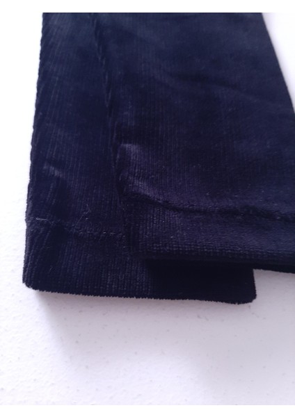 Kız Çocuk Fitilli Kadife Kumaş Beli Lastikli Basic Tayt Pantolon fırsatları