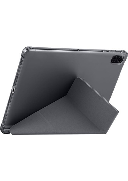 Galaxy S9 Fe Plus 12.4 Uyumlu Standlı Tablet Kılıfı + Bluetooth Klavye Mouse Set