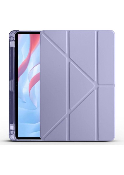 Galaxy S9 Fe Plus 12.4 Uyumlu Standlı Tablet Kılıfı + Bluetooth Klavye Mouse Set