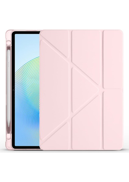 Galaxy S9 Fe Plus 12.4 Uyumlu Standlı Tablet Kılıfı + Bluetooth Klavye Mouse Set