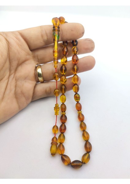 Ahmet Eryılmaz Usta Eseri 0.6 Delim 3 Kat Cilalı Ateş-I Kehribar Sertifikalı 7109 fırsatları