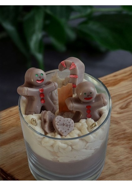 Gingerbread Cookies Aromatik Kahve Kokulu Vegan Soya Mum 300G modelleri