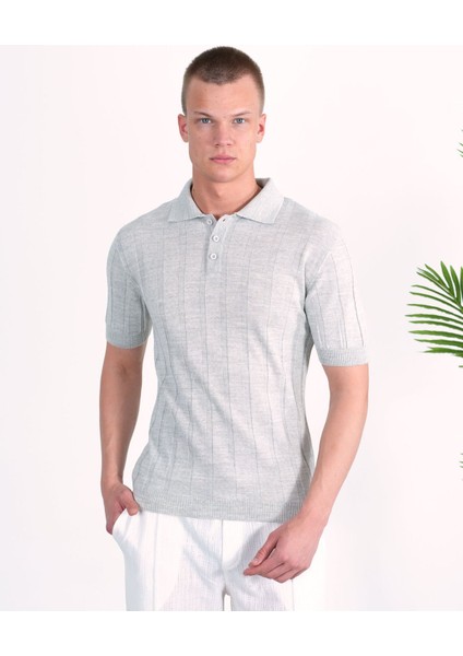 Slim Fit Nefes Alabilen Polo Yaka Tişört Terletmez Şık ve Konforlu Günlük Klasik Model