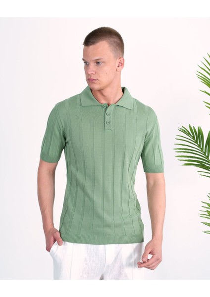 Slim Fit Nefes Alabilen Polo Yaka Tişört Terletmez Şık ve Konforlu Günlük Klasik Model