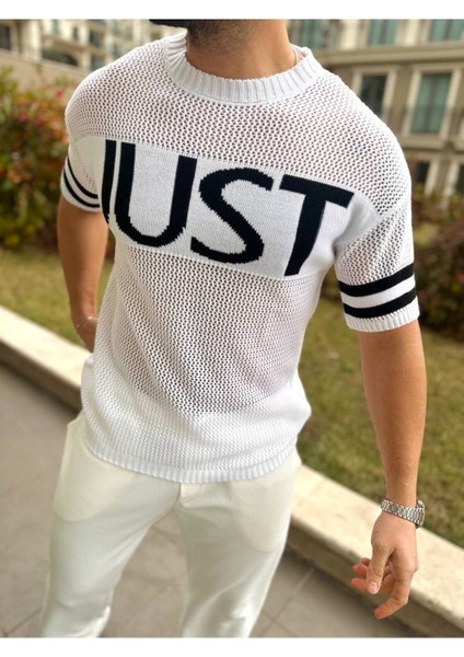 T-Shirt Nefes Alabilen Terletmez Salaş Pamuklu Fileli Tişört Oversize Tshirt Sıfır Kol Tişört
