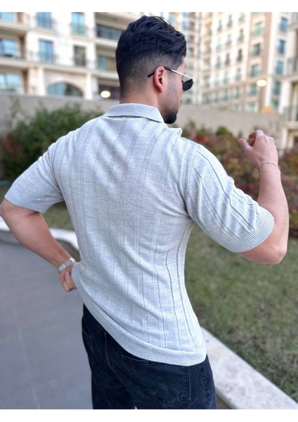 T-Shirt Nefes Alabilen Darkesim Terletmez Polo Yaka Tshirt Slim Fit Tişört modelleri
