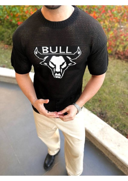 T-Shirt Nefes Alabilen Bisiklet Yaka Terletmez Pamuklu Fileli Tişört Oversize Tshirt Bull fırsatları