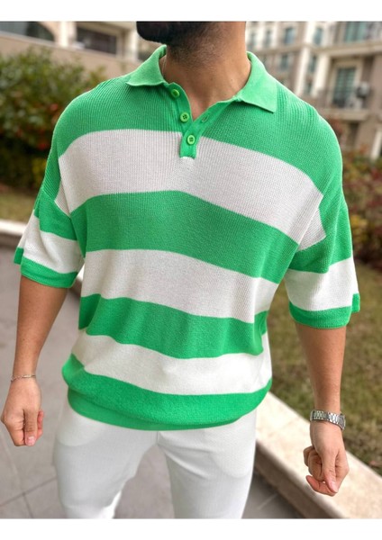 Tişört Örme Triko Tişört Nefes Alabilen Terletmez Oversize Tshirt Polo Yaka Salaş Tshirt Rahat Kesim modelleri
