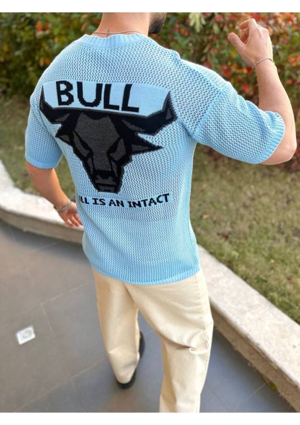 T-Shirt Nefes Alabilen Bisiklet Yaka Terletmez Pamuklu Fileli Tişört Oversize Tshirt Bull fiyatları