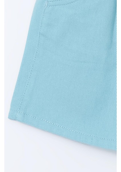 Lcw Kids Beli Lastikli Basic Kız Çocuk Şort