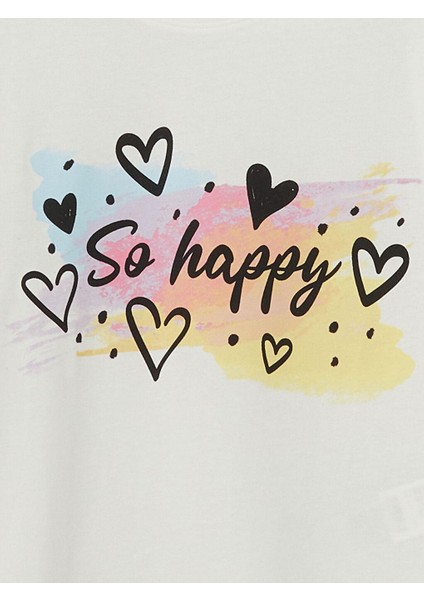 Lcw Kids Bisiklet Yaka Kız Çocuk Şortlu Pijama Takımı