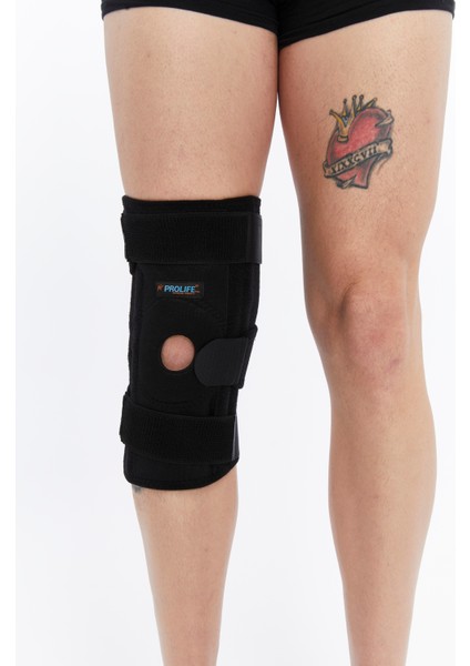 Ortopedi Patella Ligament Destekli Dizlik Siyah