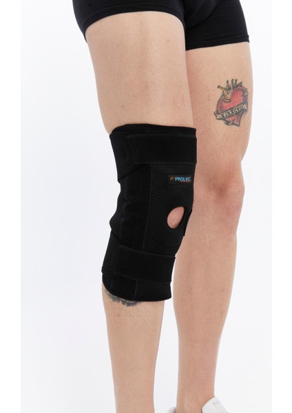 Ortopedi Patella Ligament Destekli Dizlik Siyah modelleri