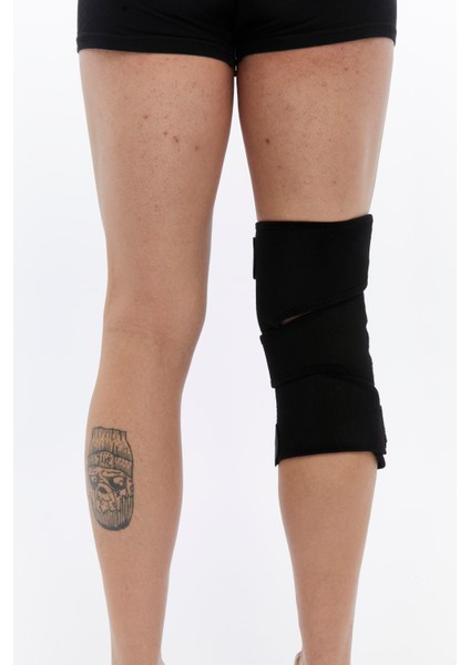 Ortopedi Patella Ligament Destekli Dizlik Siyah fırsatları