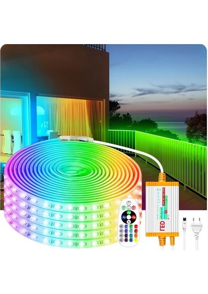 CT-4548 Dıs Mekan Hortum LED Rgb 220V 1mt Fiyatıdır fiyatları