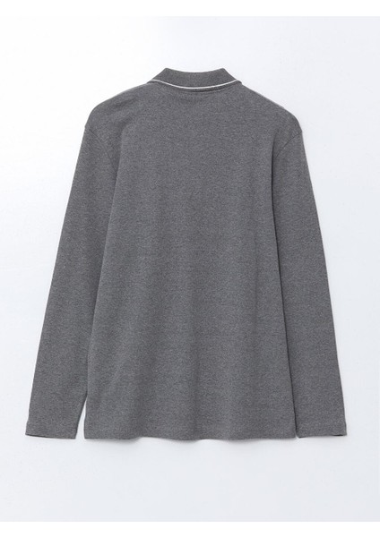 Lcwaıkıkı Classic Polo Yaka Uzun Kollu Erkek Sweatshirt fiyatları