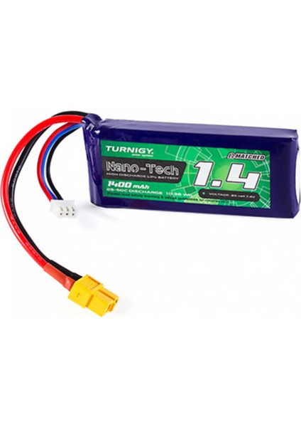 Nano-Tech 1400MAH 2s 25C Lipo Batarya