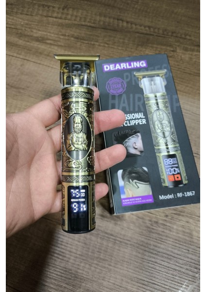 Dearling Şarjlı Kablosuz Saç ve Sakal Kesme Makinesi