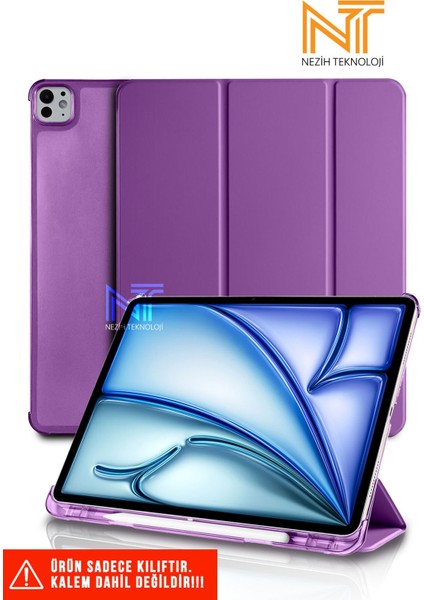 Apple iPad Pro 11 2024 Uyumlu Katlanabilir Kalem Bölmeli Smart Cover Standlı Akıllı Kılıf fiyatları