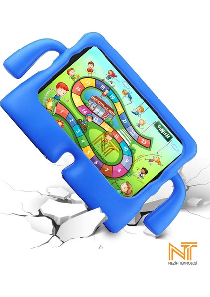 Samsung Galaxy Tab A7 T505 ve T507 Uyumlu (Çocuklar Için) Standlı Tablet Kılıfı fırsatları