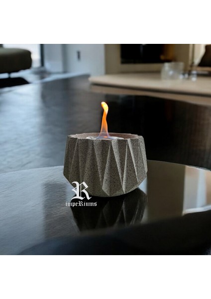 Imperıums Verta Terrazzo Masaüstü Bioethanol Şömine indirimleri