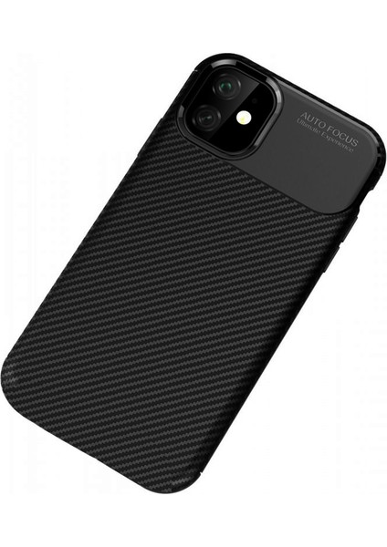 iPhone 11 Kılıf Focus Carbon Desen Silikon Kapak modelleri