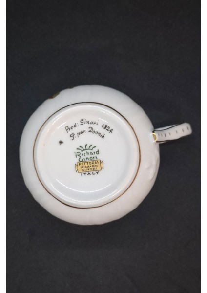 Italyan Vintage Çay Fincanı/porselen Kupa 1 Parça 150 ml fiyatları