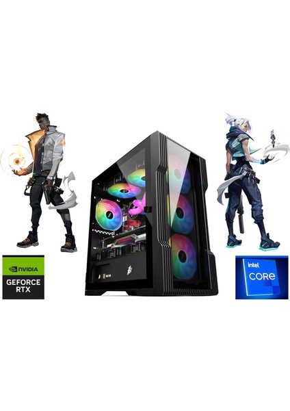 Intel Core I5 14400F 16 GB Ddr4 Ram 1 Tb SSD Rtx 4060 8 GB Gaming Masaüstü Bilgisayar