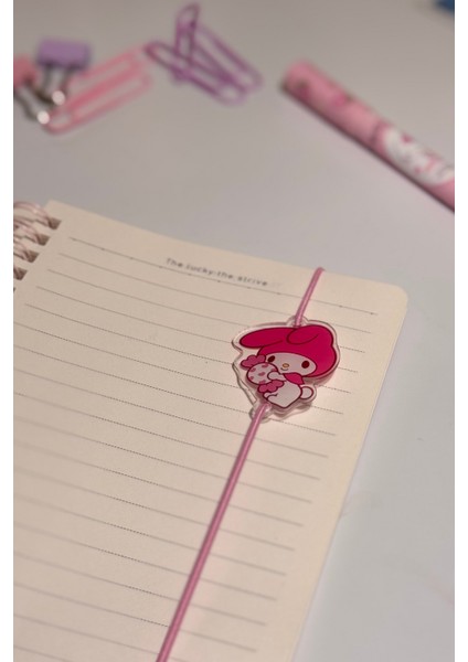 My Melody Çizgili Defter - Sanrio Tasarımları - 140 Sayfa