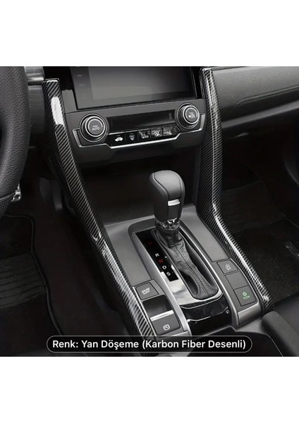 Honda Cıvıc Fc5 2016-2021 Konsol Kaplama Sağ ve Sol Direkler