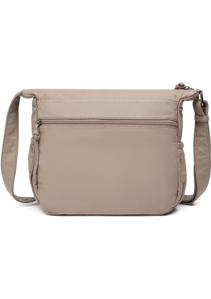 Yıkama Deri Askılı Kadın Postacı Çantası 21K Barcelona 1918 modelleri