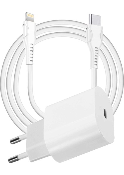 25W Pd Type-C To Lightning Kablolu Şarj Aleti