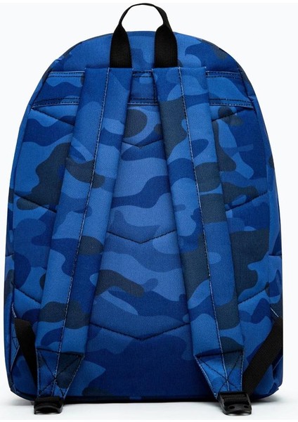 Unisex Navy Classic Camo Scribble Sırt Çantası ZVLR-653_1SZ