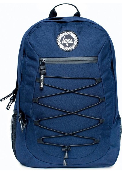 Navy Crest Maxi Backpack (CORE21-012_1SZ)