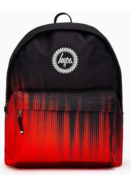 Red & Black Half Tone Fade Backpack (TWLG-707_1SZ)