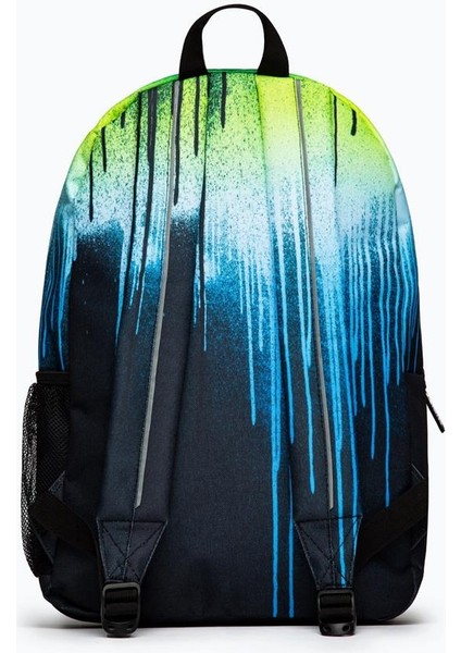 Unisex Yeşil Earth Drips Crest Utility Sırt Çantası ZVLR-640_1SZ