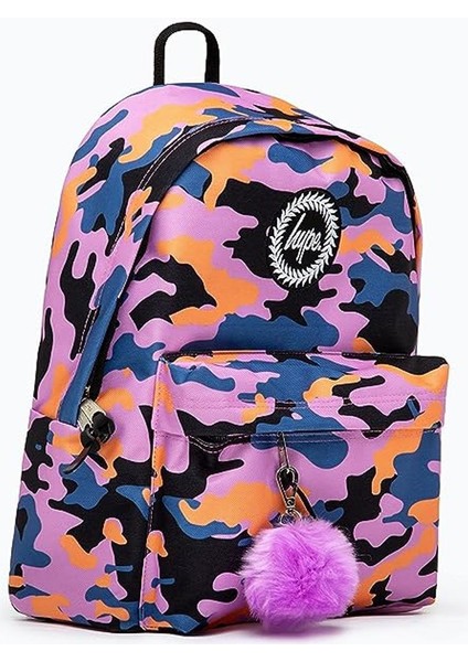 Purple & Orange Camo Backpack (TWLG-754_1SZ) fiyatları