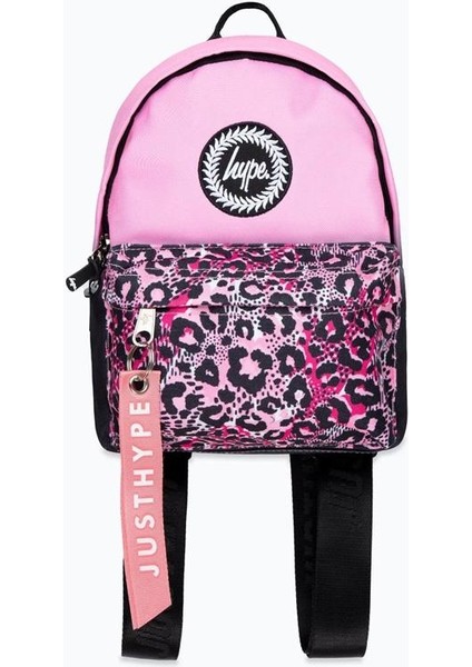 Pembe & Siyah Animal Pocket Mini Sırt Çantası TWLG-945_1SZ