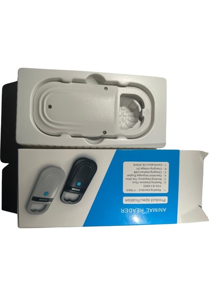 Microchip Okuyucu Evcil Hayvanlar Için Hayvan Izleme ve Tanımlama Hafızasız
