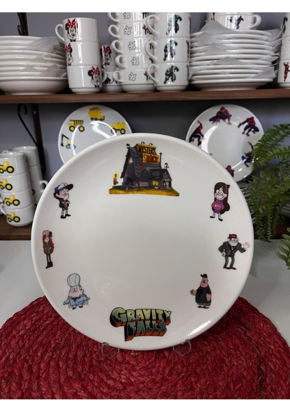 6 Parça Esrarengiz Kasaba Model Çocuk Bebek Yemek Takımı Beslenme Seti fırsatları