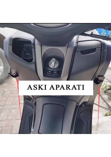 Nmax 125/155 2021-2024 Aksesuar Poşet Asma Askı Aparatı 1 Adet