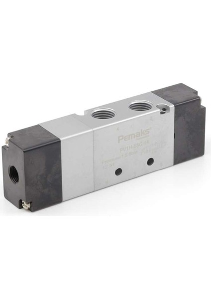PV1H Serisi 5/3-1/4 Hava - Hava Kapalı Merkez Solenoid Valf