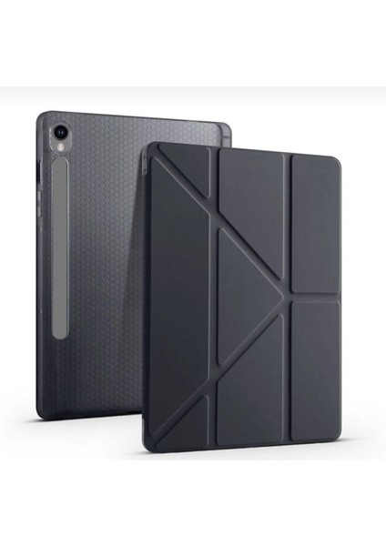 Galaxy Tab S9 Fe Uyumlu Standli Tablet Kilif Bluetooth Klavye Mouse Set
