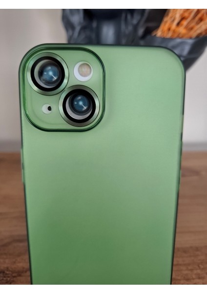 iPhone 15 Uyumlu Tam Kamera Lens Korumalı Ekstra İnce Esnek Mat Lüks Kılıf indirimleri