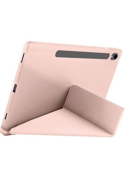 Galaxy Tab S9 Fe Uyumlu Standli Tablet Kilif Bluetooth Klavye Mouse Set