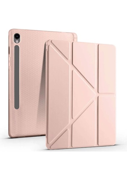 Galaxy Tab S9 Fe Uyumlu Standli Tablet Kilif Bluetooth Klavye Mouse Set