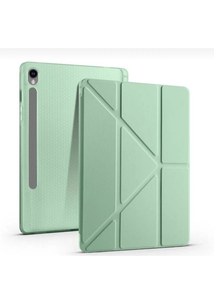 Galaxy Tab S9 Fe Uyumlu Standli Tablet Kilif Bluetooth Klavye Mouse Set modelleri
