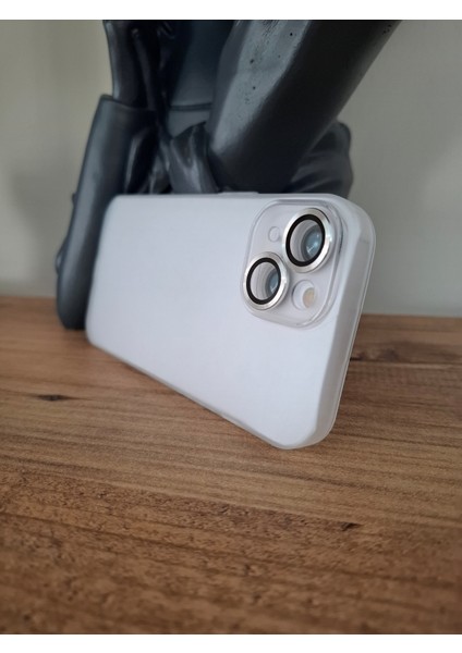 iPhone 15 Uyumlu Tam Kamera Lens Korumalı Ekstra İnce Esnek Mat Lüks Kılıf fırsatları