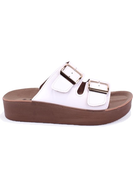 405254 Beyaz Günlük Kadın Terlik fiyatları
