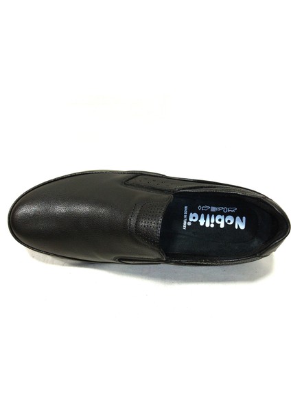 Siyah Bağcıksız Anatomik Comfort Ayakkabı